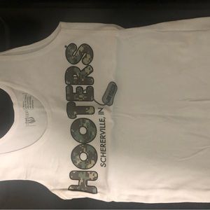 Hooters White Camo Uniform Shirt